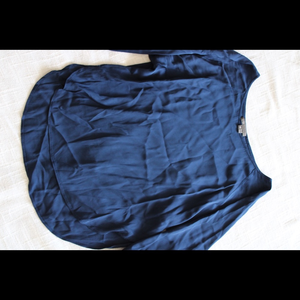 Vince Blue Top